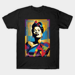 Art Deco Billie Holiday T-Shirt